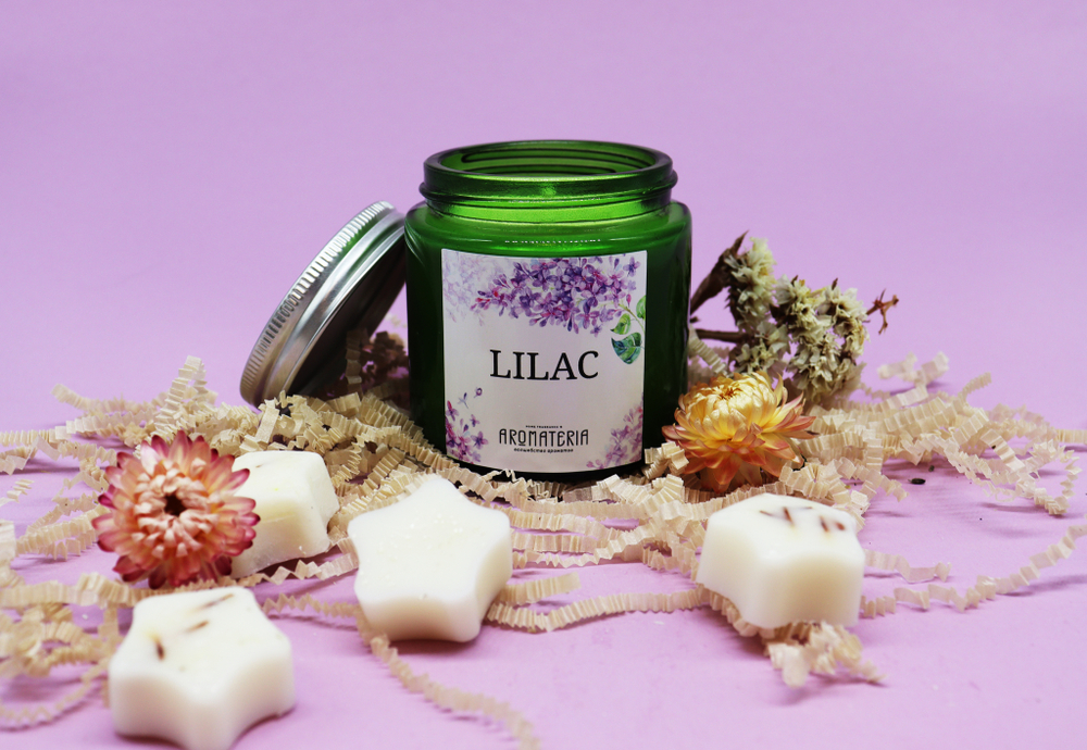 Ароматическая свеча "LILAC"