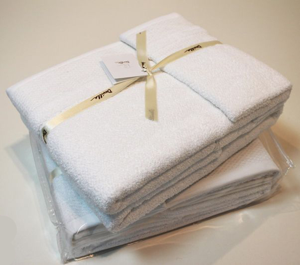 Полотенце 30x50 Devilla Baht&Co белое