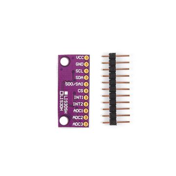 Модуль трехосевого акселерометра на LIS3DSH