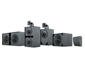 CVGAUDIO Moviematic MMCF215-F - двухполосная трехкомпонентная за-экранная акустическая система