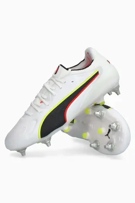 Бутсы Puma King 20 Ultimate MxSG - белый