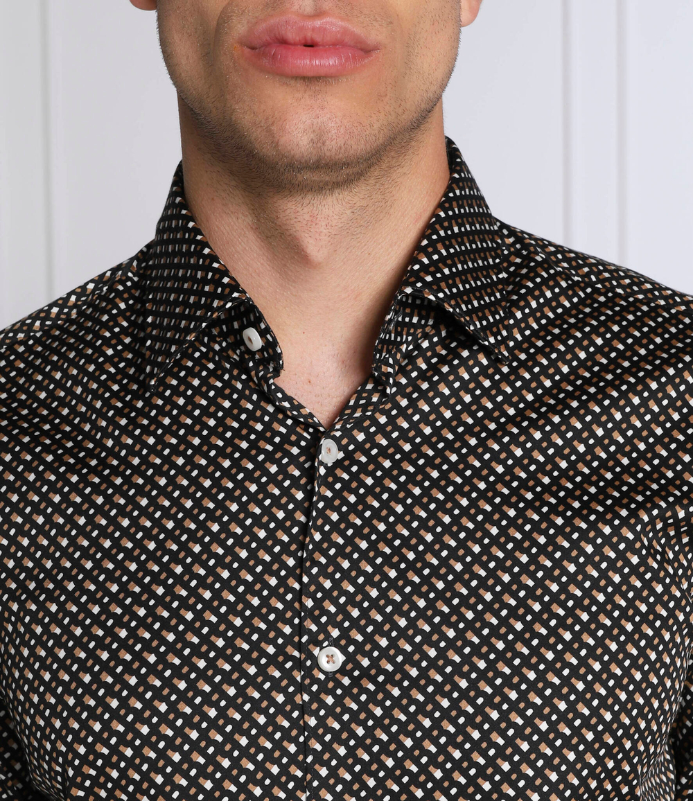 рубашка c-hal-kent-c1 BOSS BLACK - черный(50478948)