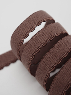 Резинка отделочная перец ажурная 10 мм с учетом фестона