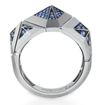 Кольцо с Сапфирами, R0191-3/8