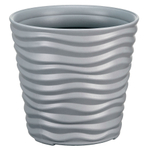 Кашпо Дюна 8,5л d255мм h240мм, серый