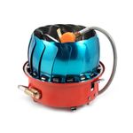 Газовая плитка мал. пьезо, ветрозащитная, шланг (цанг.)/50/