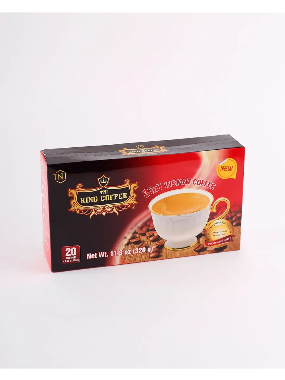 Кофе растворимый вьетнамский 3 в 1 Кинг, 60 пак.