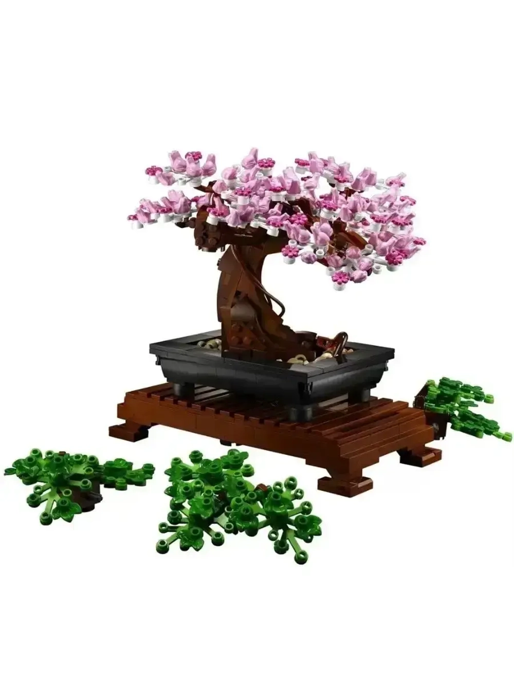 Конструктор Дерево Бонсай Подокарпус 878 деталей 19004