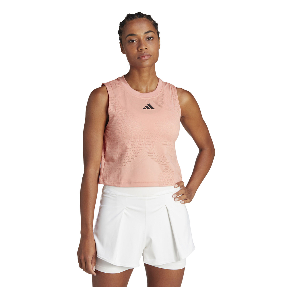 Женская теннисная майка adidas Match Pro Tank Top Women - Apricot