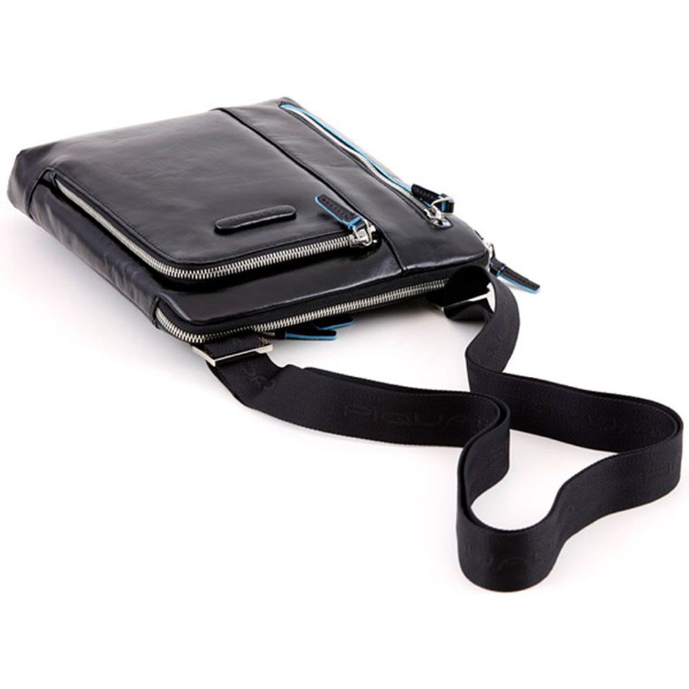 Сумка мужская Piquadro Blue Square черный телячья кожа (CA1816B2/N) 1