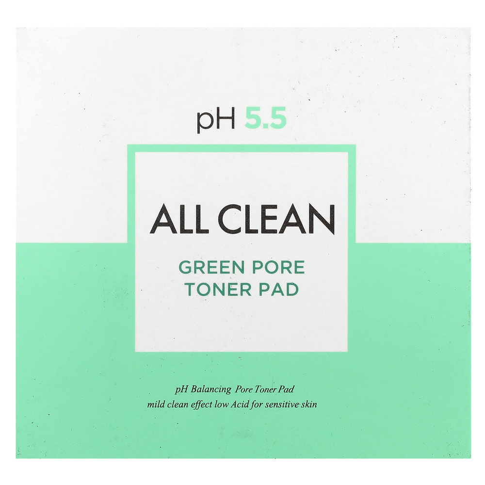 Heimish, All Clean, тонизирующие прокладки с зелеными порами, 75 шт., 300 г (10,58 унции)