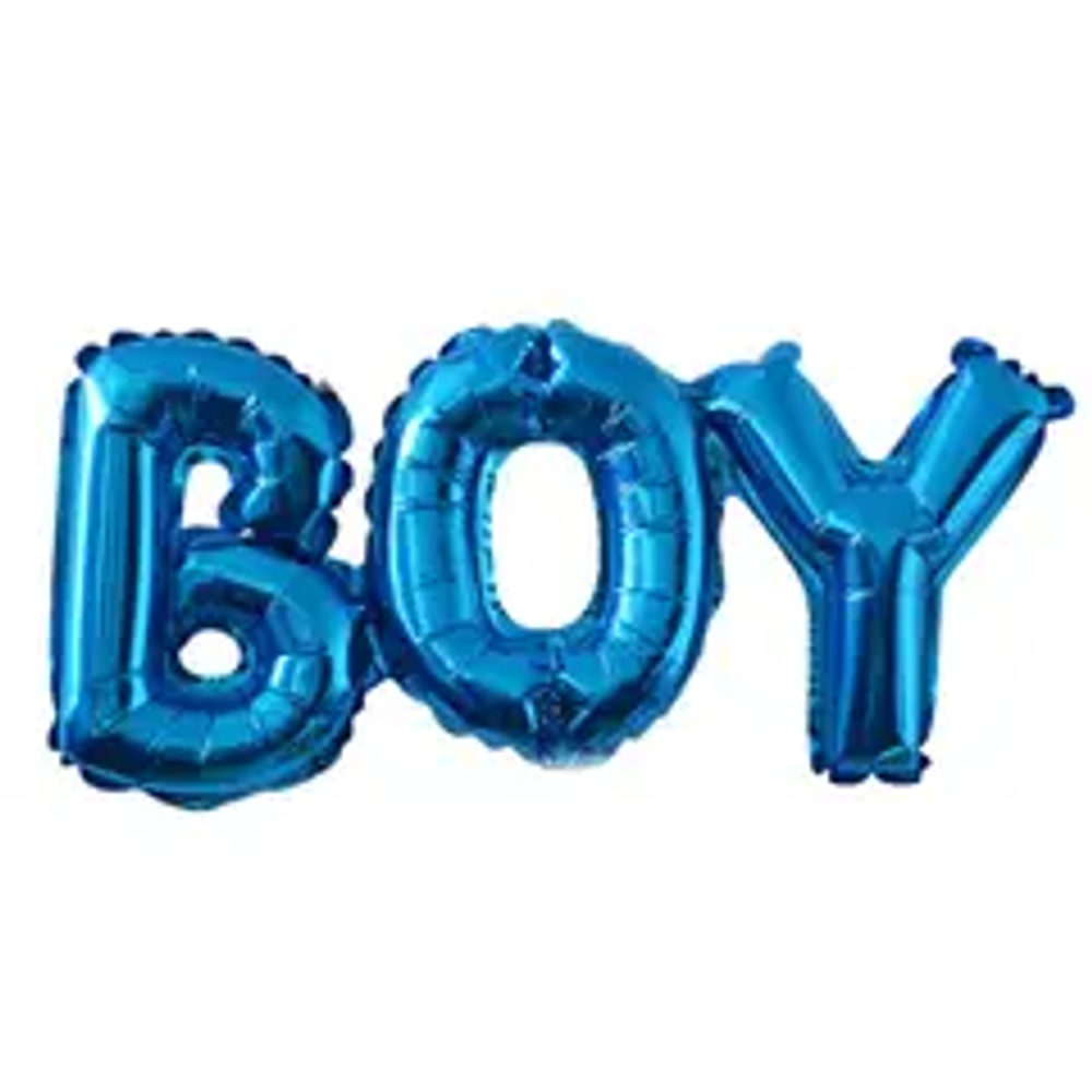 Шар фольгированный фигура BOY/ Воздух