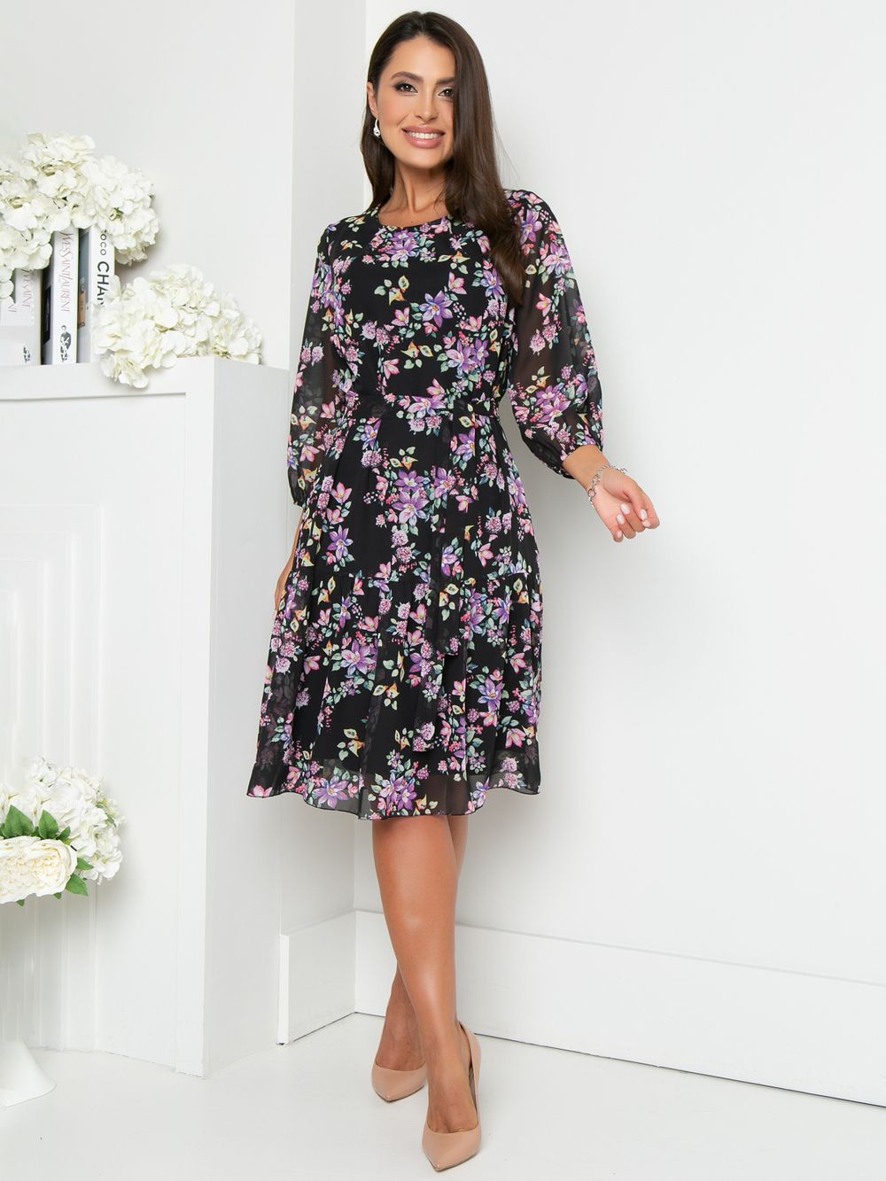 Платье Мишель (шифон, хит) Diolche