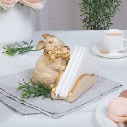 Подставка для салфеток Кролик Банни Айвори