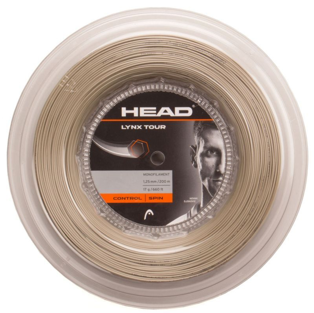 Струны теннисные Head LYNX TOUR (200 m) - champagne