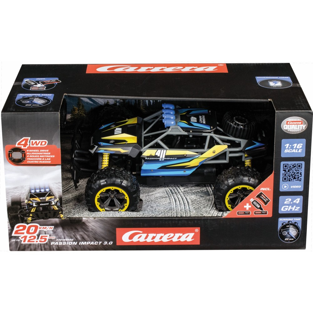 Радиоуправляемый автомобиль Carrera RC Passion Impact 160152 3.0 1:16 2,4 ГГц — фото 1