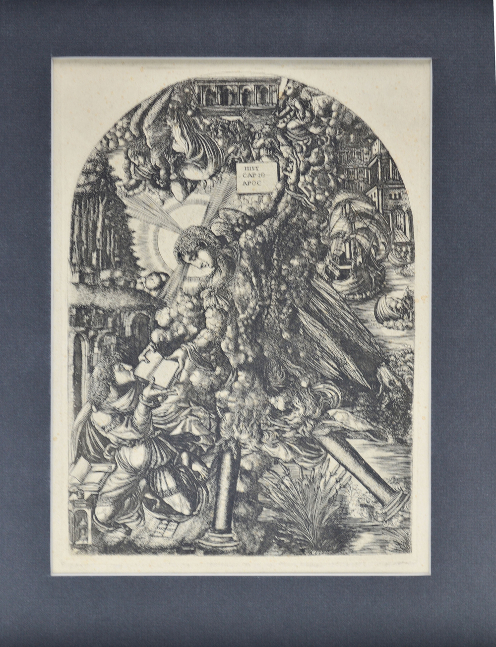 Жан Дюве."Он был облачён в облако, вокруг головы его была радуга..."