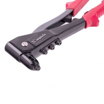 Заклепочник литой, 260 мм, с набором заклепок, заклепки 2,4-3,2-4,0-4,8 мм Matrix 40552