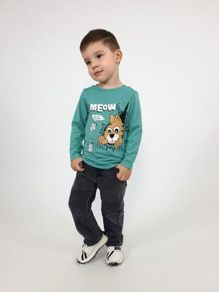 4-120-2 Джемпер для мальчика Лунева