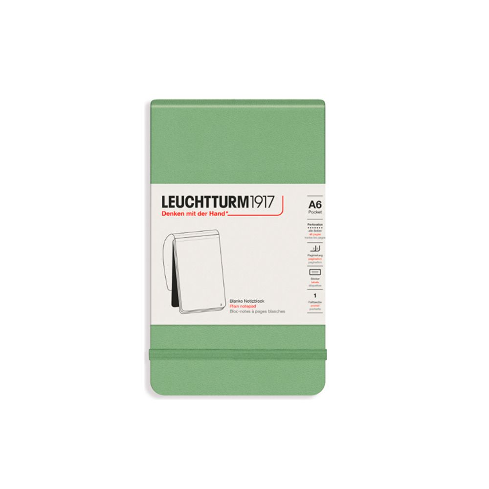 Блокнот Leuchtturm1917 Portrait Pocket A6 нелинованный с твердой обложкой (364405)