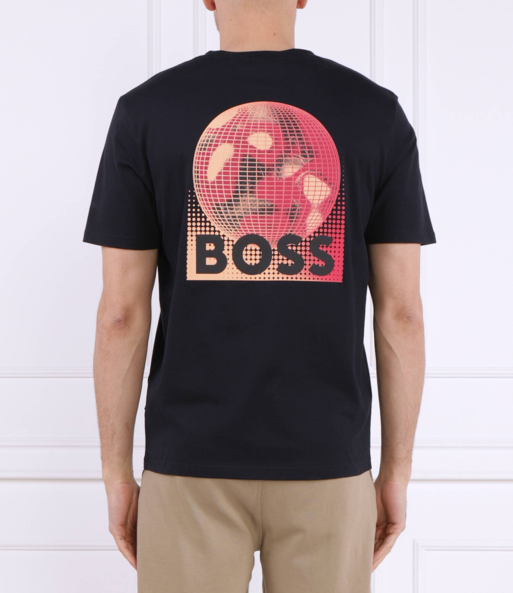 Футболка TeeUniverse BOSS ORANGE - темно-синий(50491723)