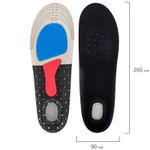 Стельки для обуви СПОРТИВНЫЕ, материал EVA SPORT, размер RU 34-39 / EU 35-40, с линиями выреза, SHEGRA (ШЕГРА), 700748