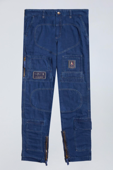 Брюки джинсовые