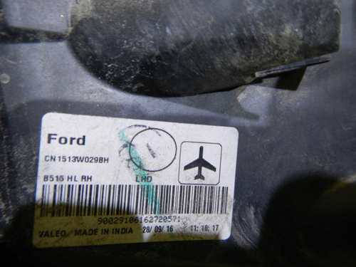 Битая Фара правая Ford EcoSport (2012-2018) галоген