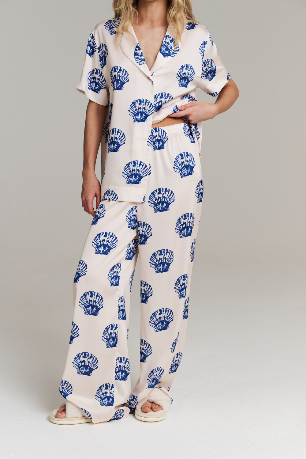 Пижамные брюки из шелка