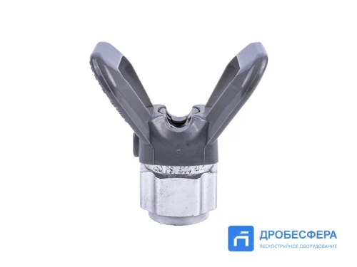 Соплодержатель окрасочный универсальный 7/8" серый