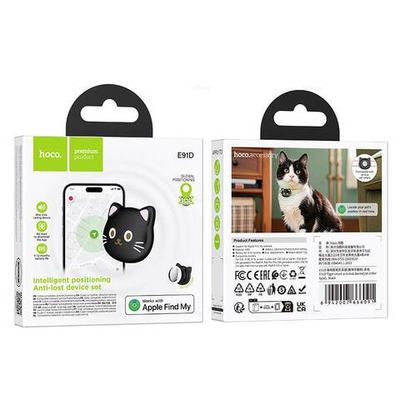 Hoco E91D Tiger смарт устройство для защиты от потери (для ошейника) (black)