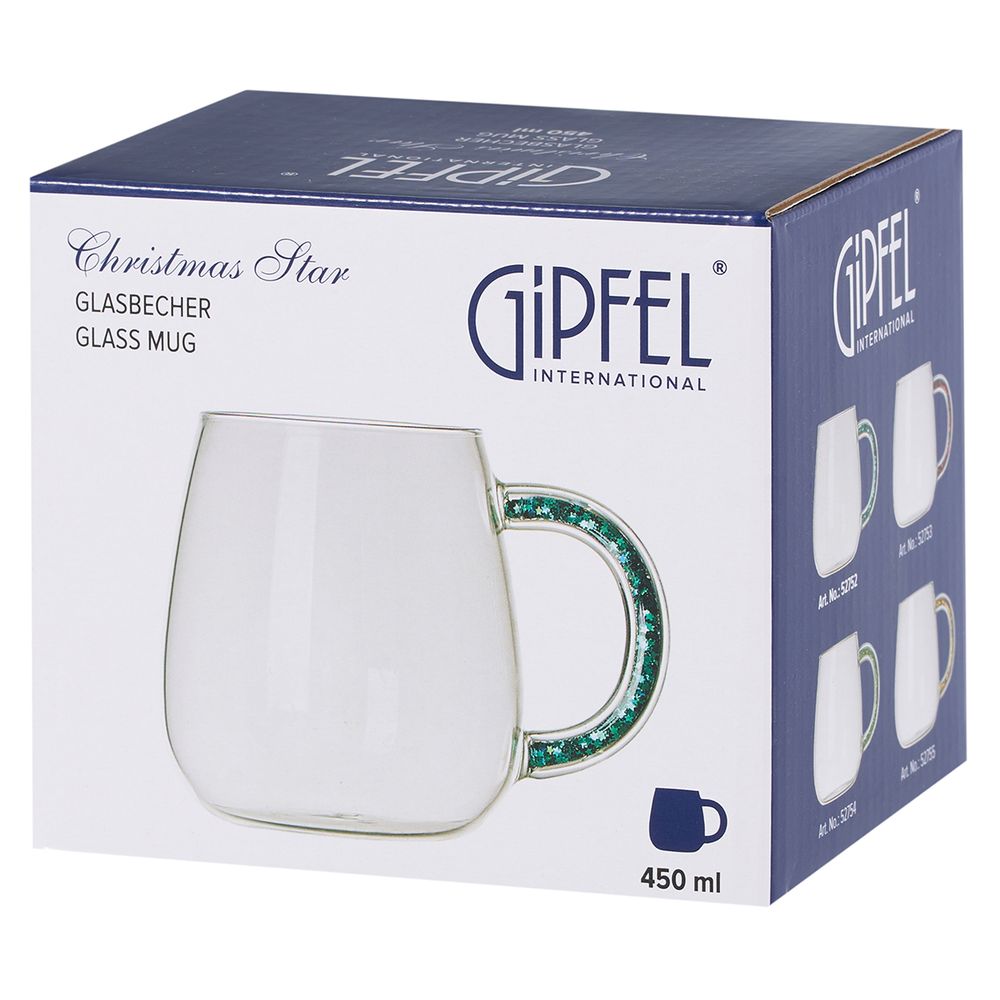 Кружка Gipfel Christmas Star 52752 450 мл
