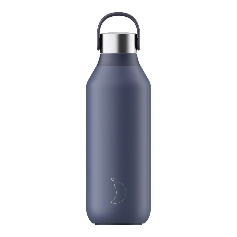 Chilly's Bottles - Термобутылка Series 2 500мл Синий / артикул   B500S2WBLU  / GTIN 5056243503087
