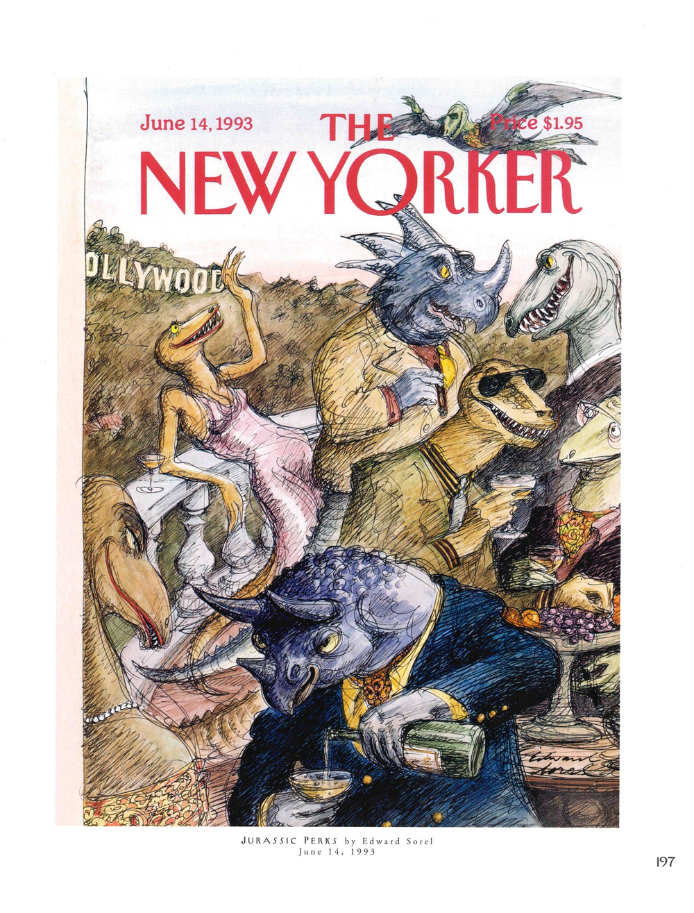 Постер журнала The New Yorker 14-06-1993, односторонний
