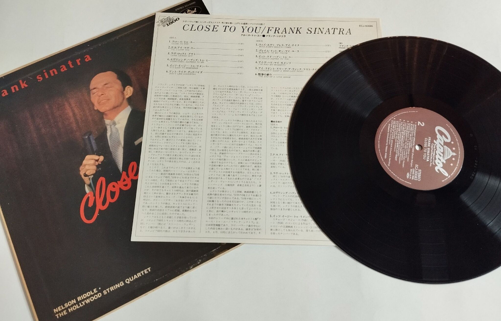 Винтажная виниловая пластинка LP Frank Sinatra Close To You (Japan 1982) (No Obi)