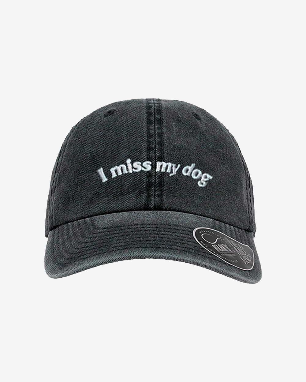 Кепка Underdog I miss my dog Baseball Grey