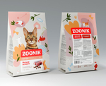 ZOONIK Сухой полнорационный корм для котят, мясное ассорти, 2 кг