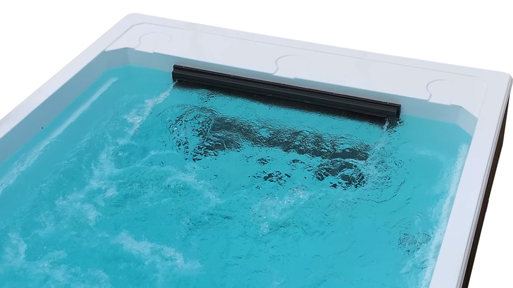 Огромный плавательный спа-бассейн Victoria Star VS-GT1202 с подогревом, автоматической крышкой и подсветками