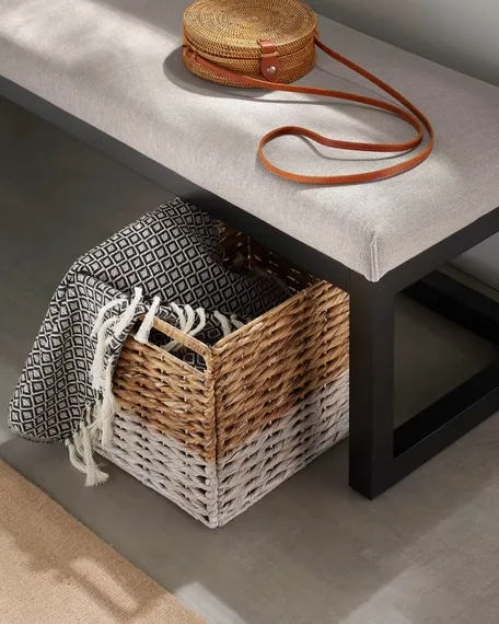 Банкетка Yola серая