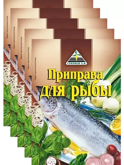 Cykoria S.A. Приправа для рыбы, 40 г х 5 шт