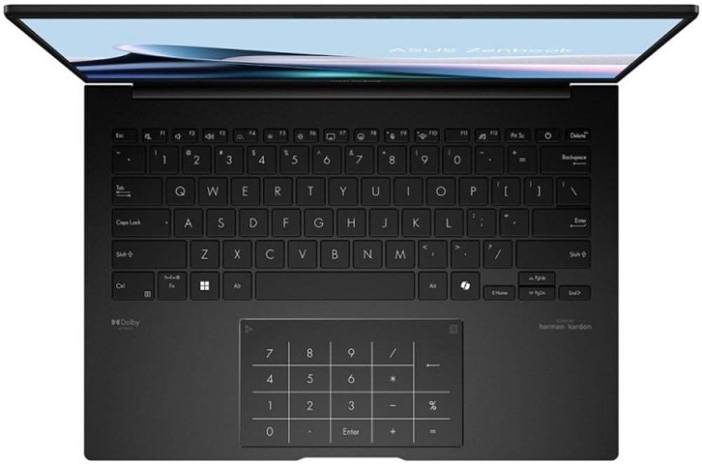 Ноутбук  ASUS Zenbook 14 UM3406KA-QD180 14 ", Ryzen AI 300, 16 Гб RAM, 1 Тб SSD, Radeon 840M, Черный