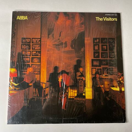 Винтажная виниловая пластинка LP ABBA АББА The Visitors (Германия 1981)