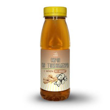 Сироп из топинамбура С ИМБИРЕМ, пл.б., 250 мл, 330 г