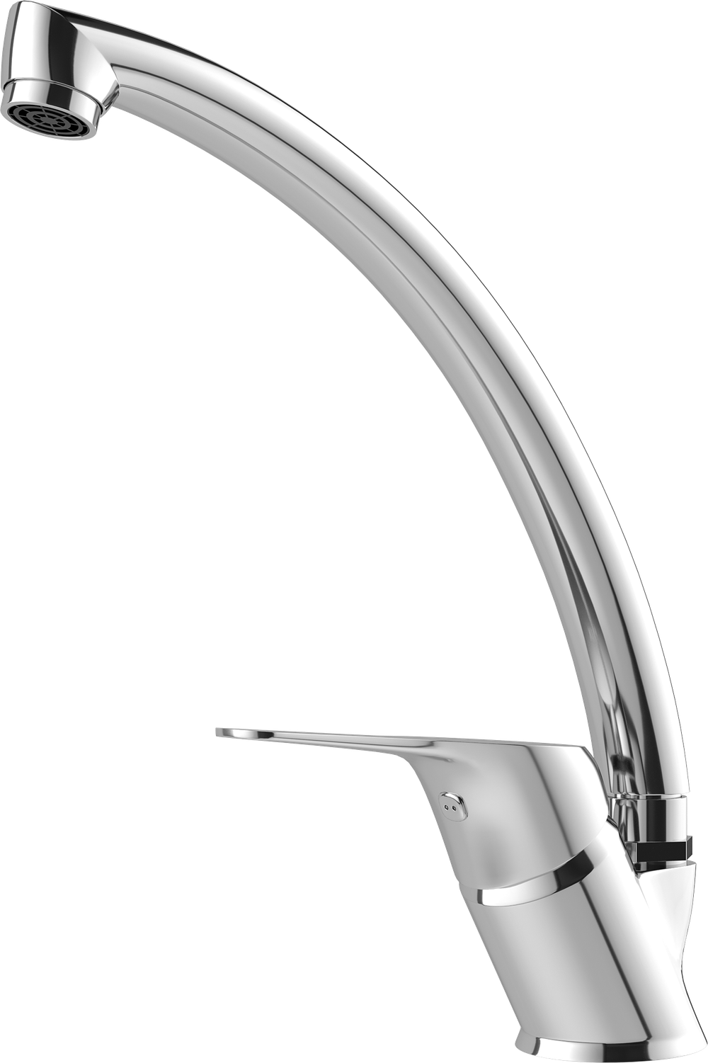 Комплект Мойка Domaci Равенна Ssik DCL 480*480 (6) TG + Смеситель MEGA Mega MG-BMK016, хром