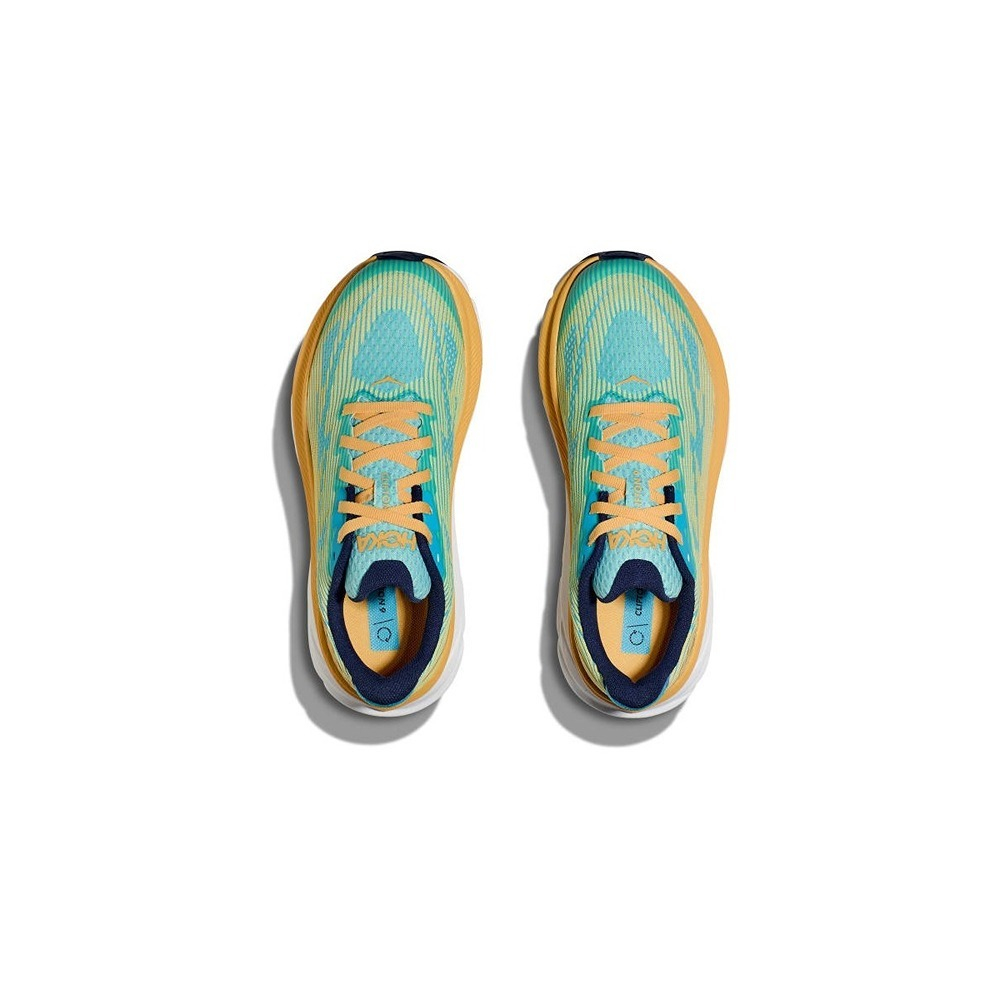 Кроссовки женские HOKA Y CLIFTON 9 YOUTH Swim Day / Lettuce
