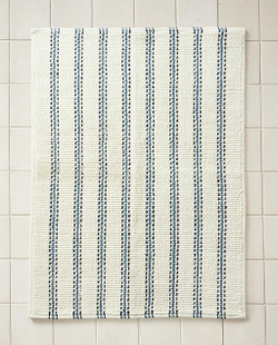 Zara Home коврик для ванной из хлопка, в полоску, 50x80 см