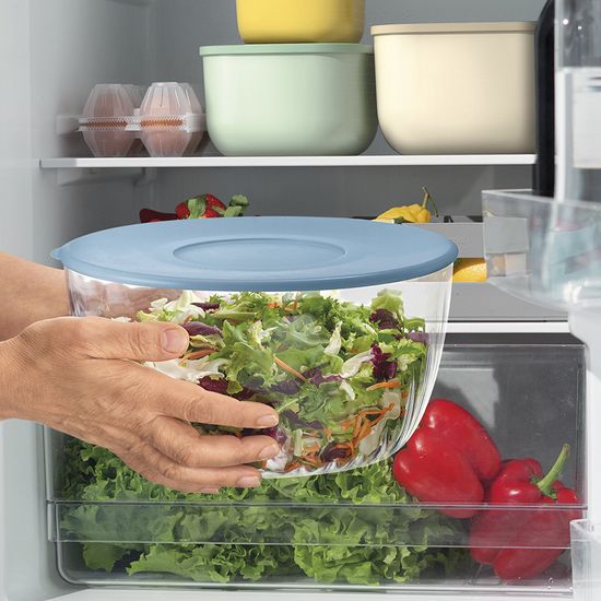 Сушилка для салата twist&dry, белая