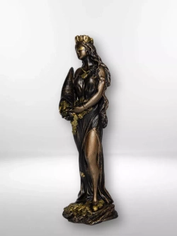 Коллекционная алтарная фигурка статуэтка греческая Богиня Фортуна оберег для дома