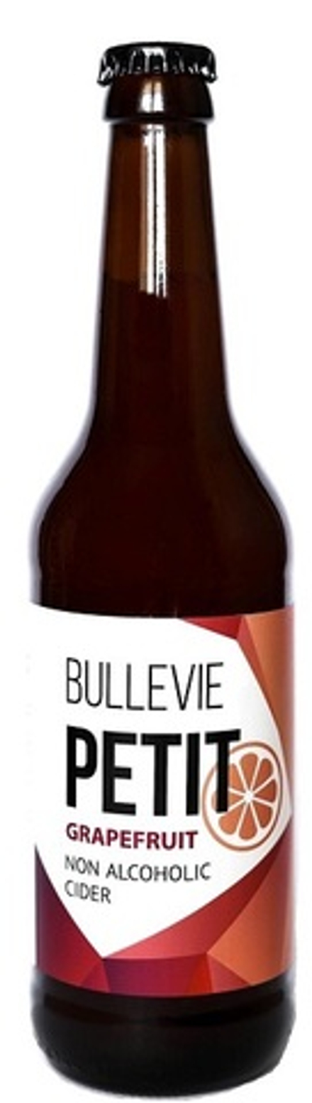 Сидр безалкогольный грейпфрут Bullevie Petit Grapefruit 0.45 стекло - 10 шт