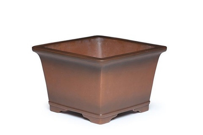 Премиальный неглазурованный горшок для бонсай от Мастера Чжана (исинская керамика) | 24.0*17.5*12.5